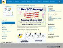 Tablet Screenshot of fcd-er.de